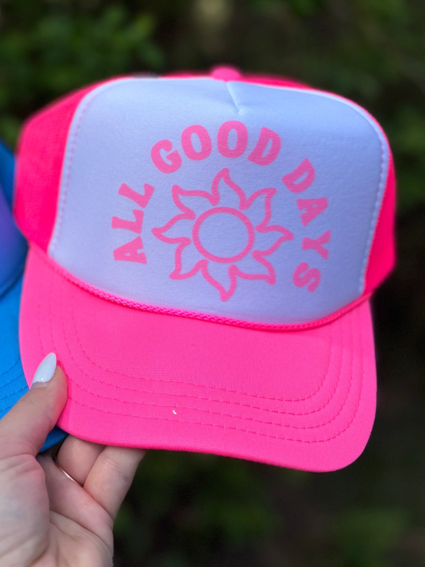 Kids All Good Days Trucker Hat