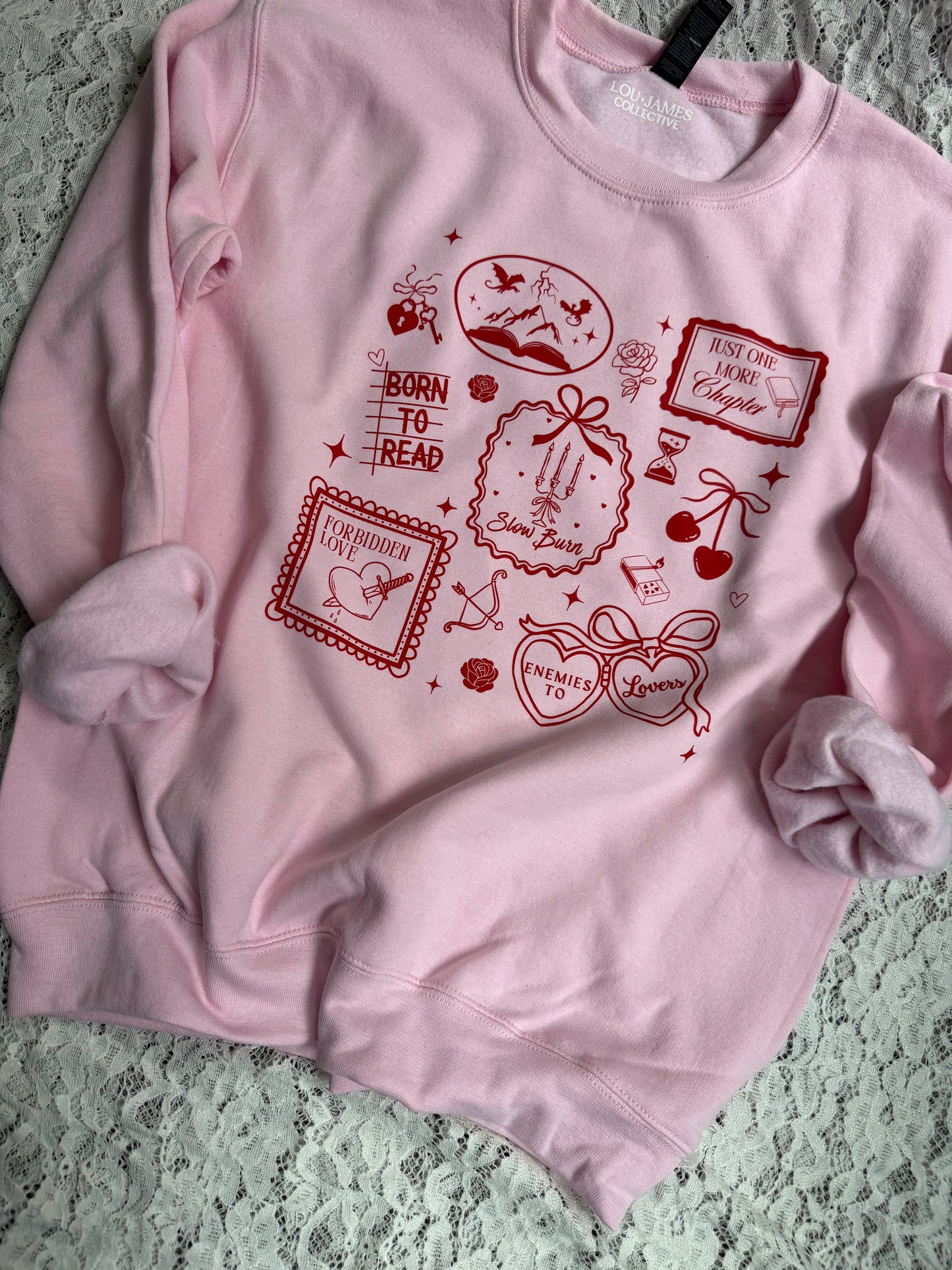 Romance Book Lover Crewneck