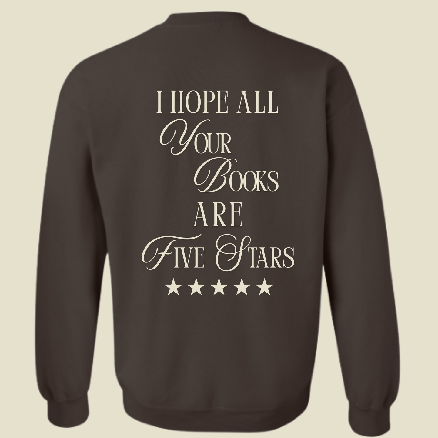 5 Star Books - Late Night Reading Club Crewneck