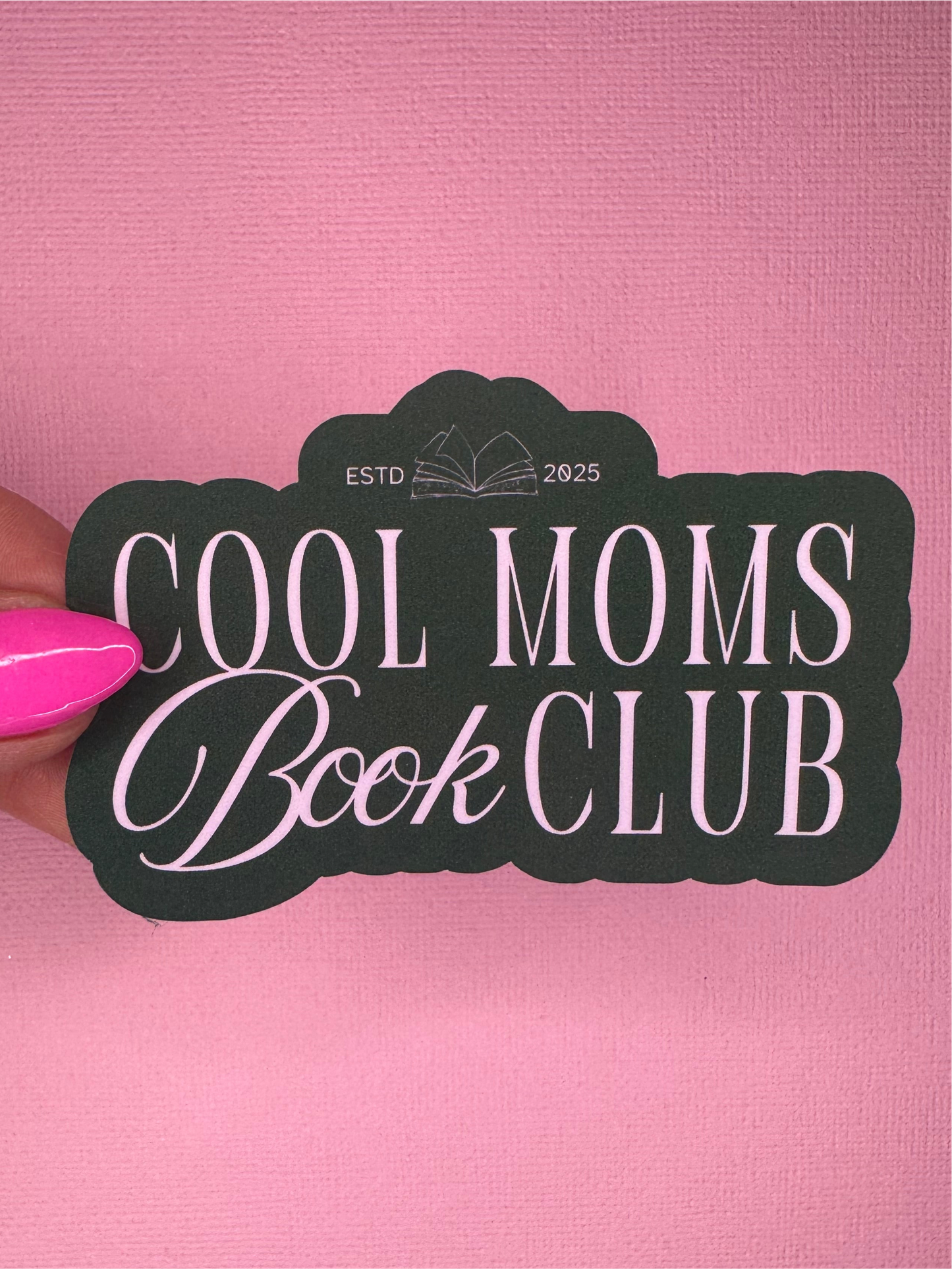 Cool Moms Book Club Sticker