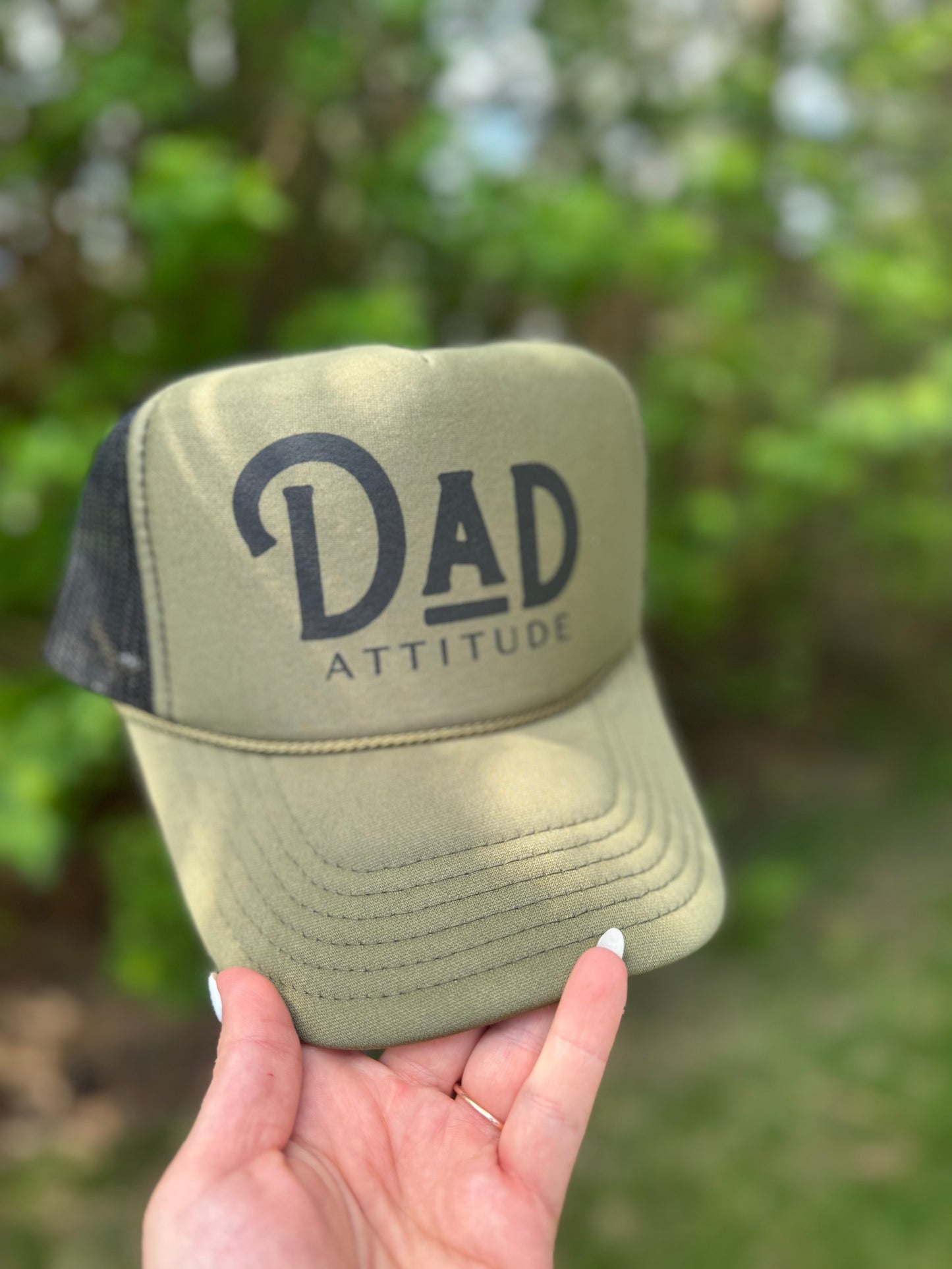 Dad Attitude Trucker Hat