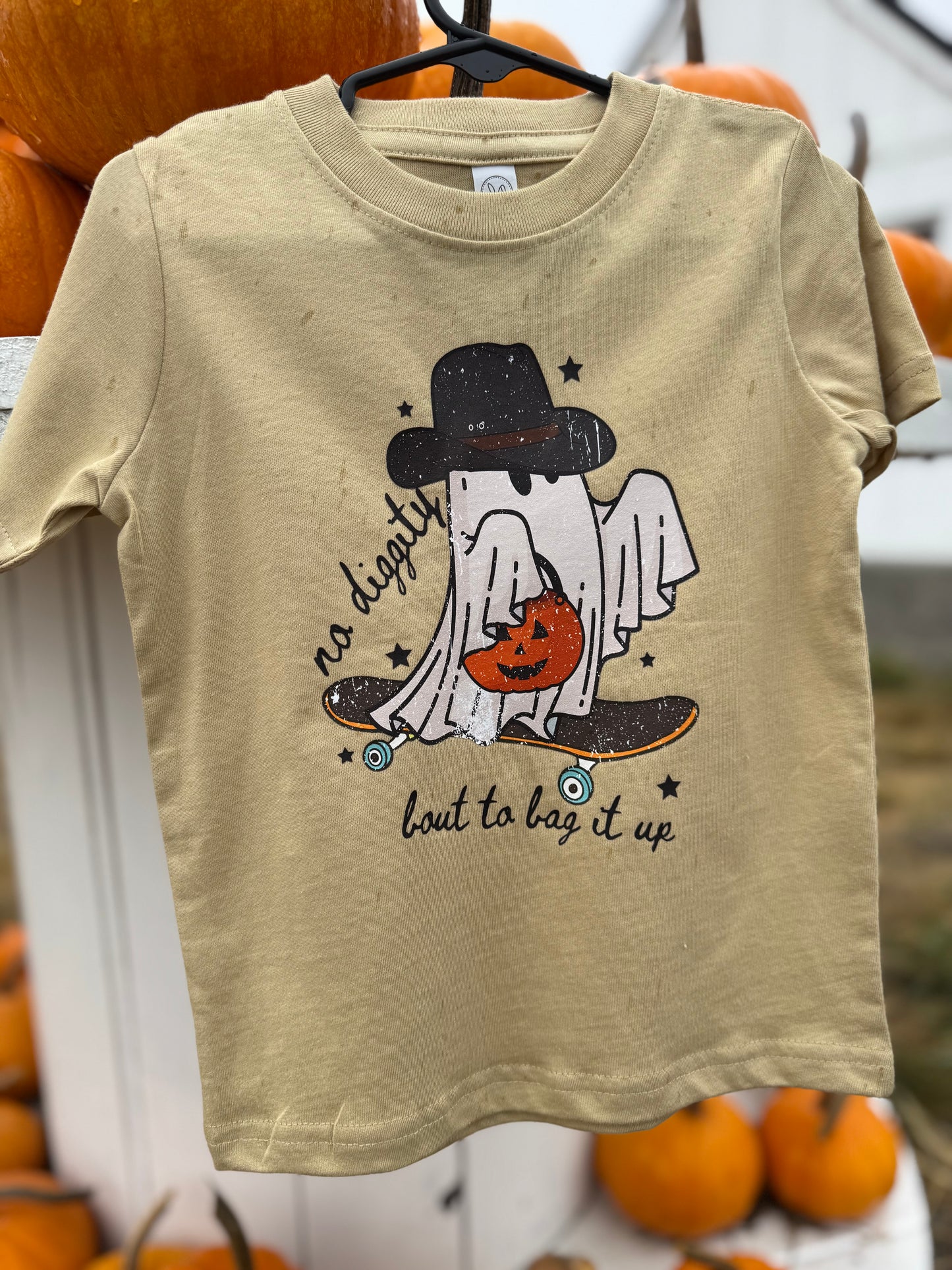 No Diggity, ‘Bout to Bag it Up - Kids Halloween Tee
