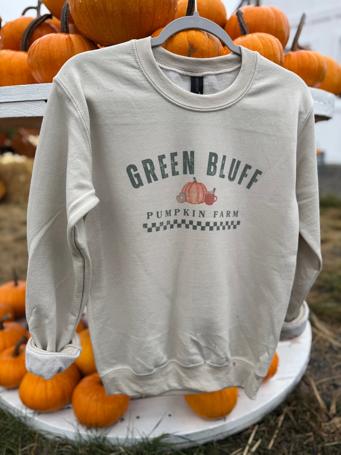 Green Bluff Pumpkin Farm Crewneck