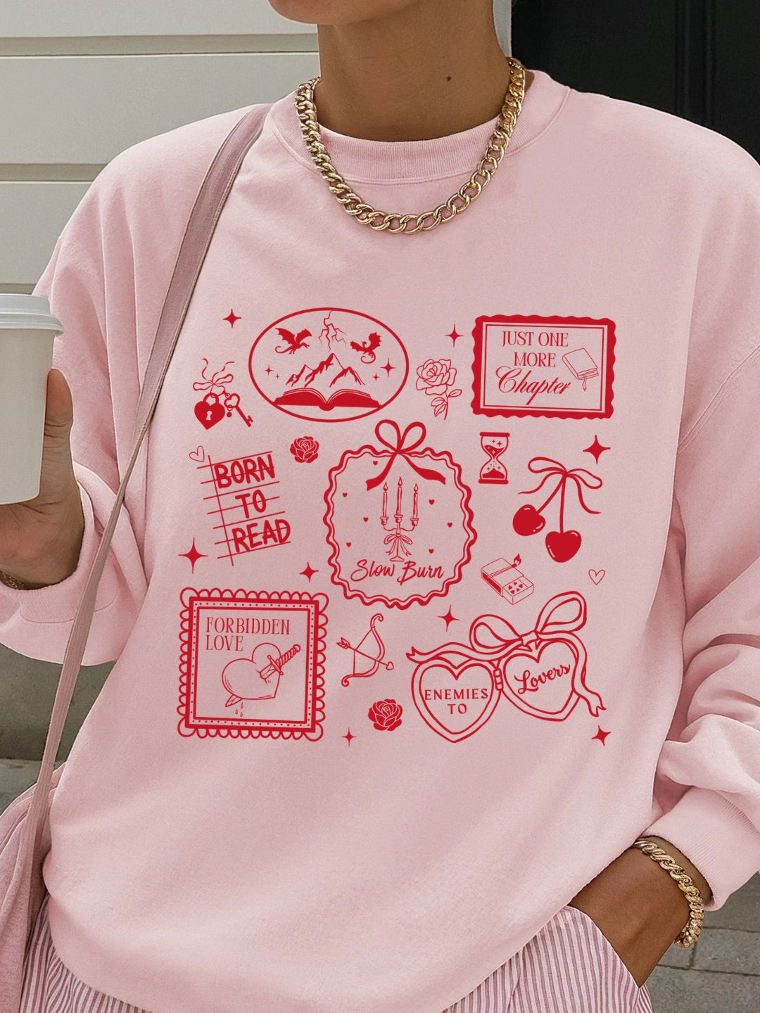 Romance Book Lover Crewneck