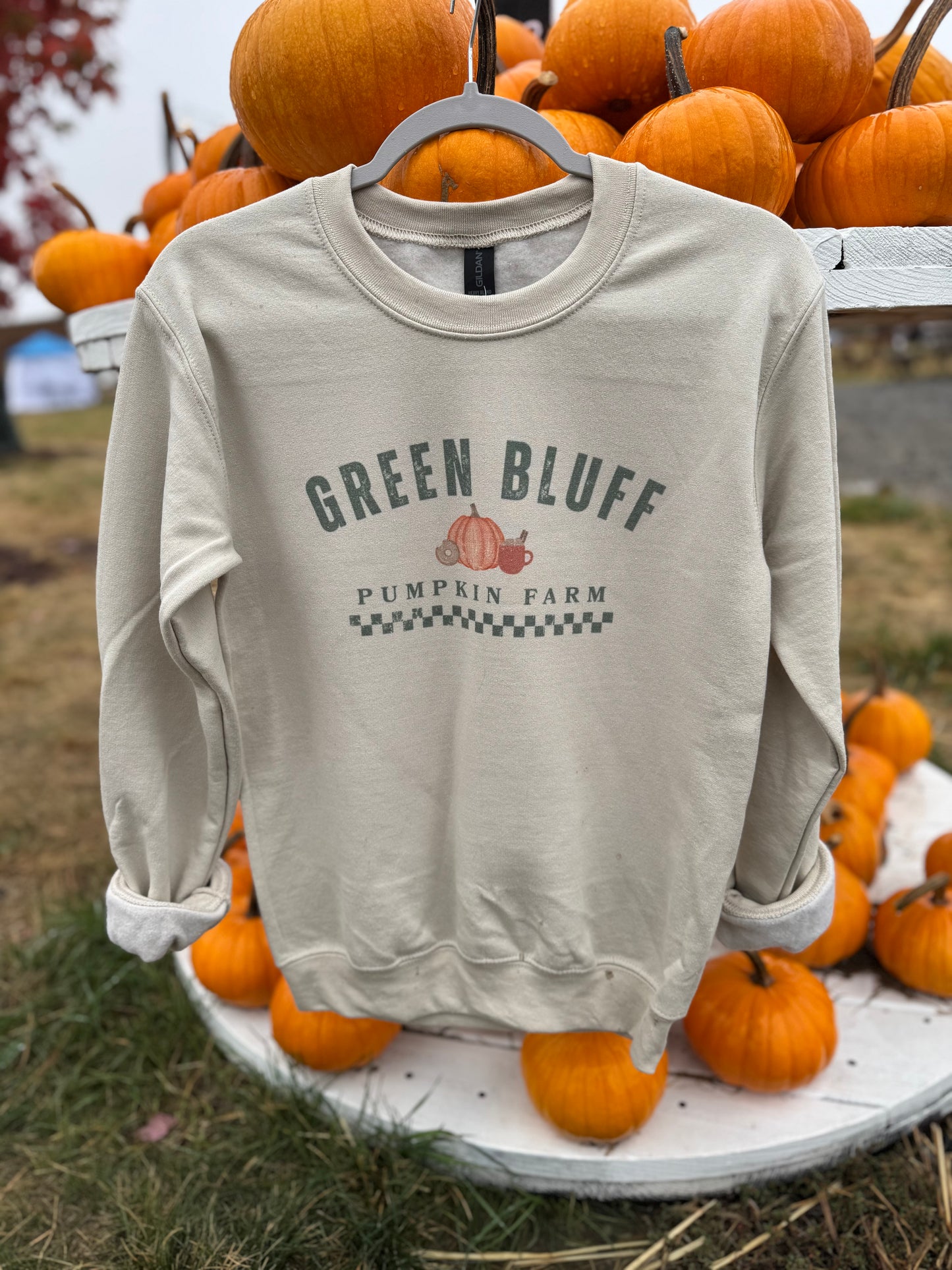 Green Bluff Pumpkin Farm Crewneck