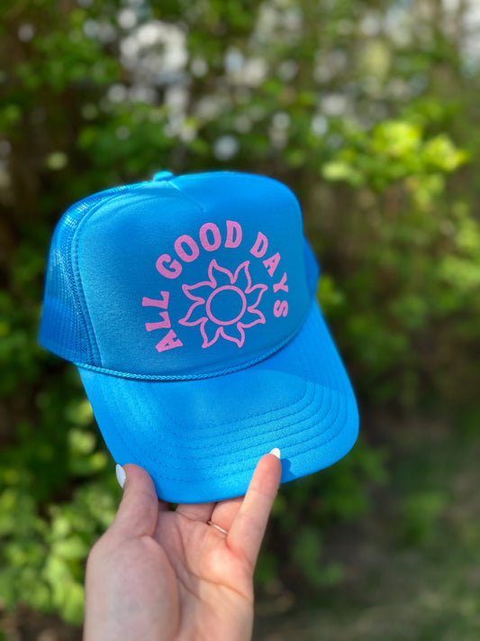 All Good Days Trucker Hat