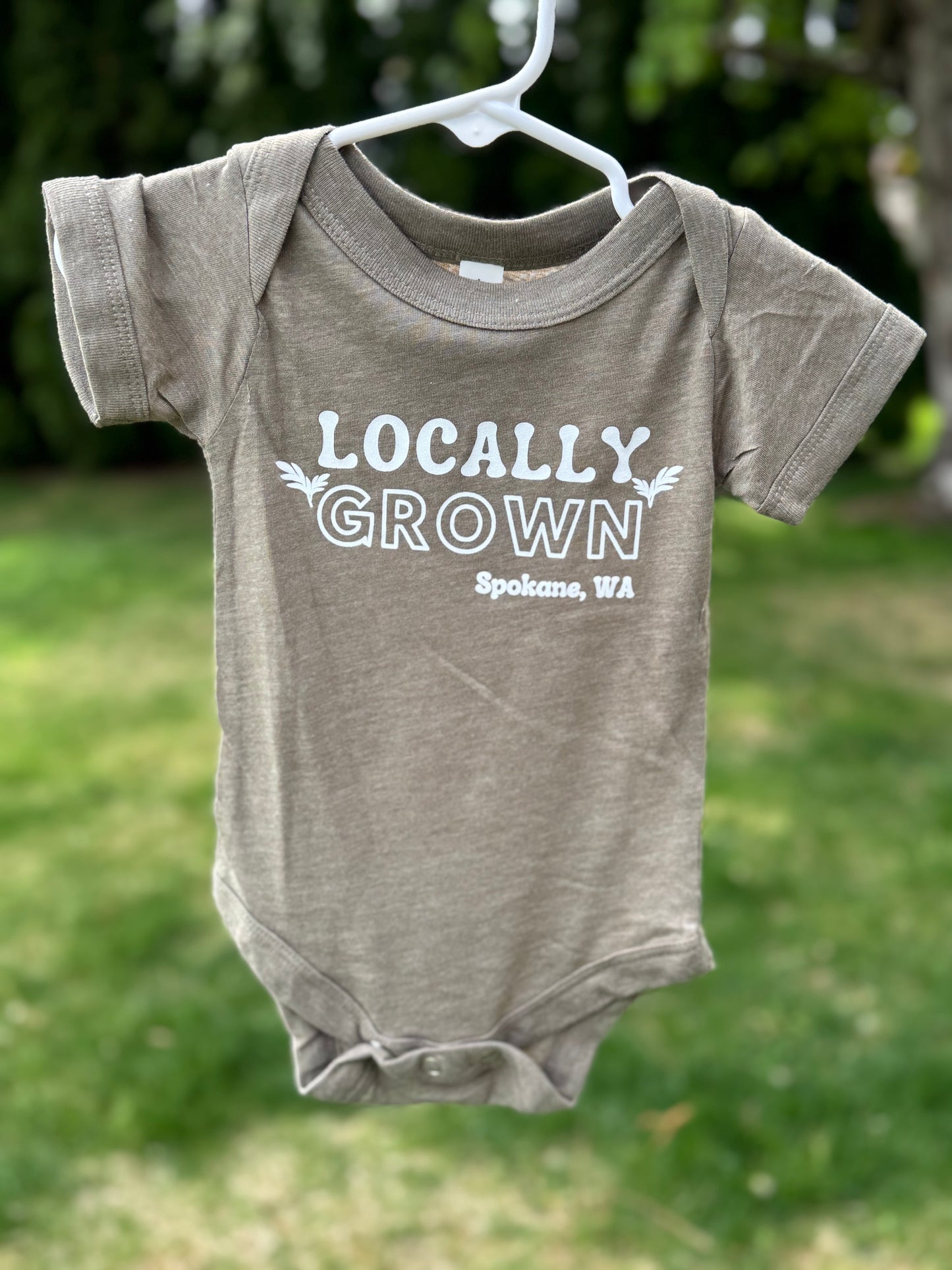 Locally Grown, Spokane Washington Infant Onesie